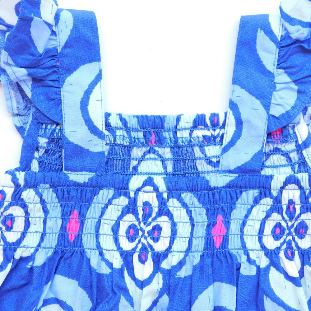 Gymboree Baby 12-18 Floral Smocked Sun Dress NWT - Picture 7 of 7